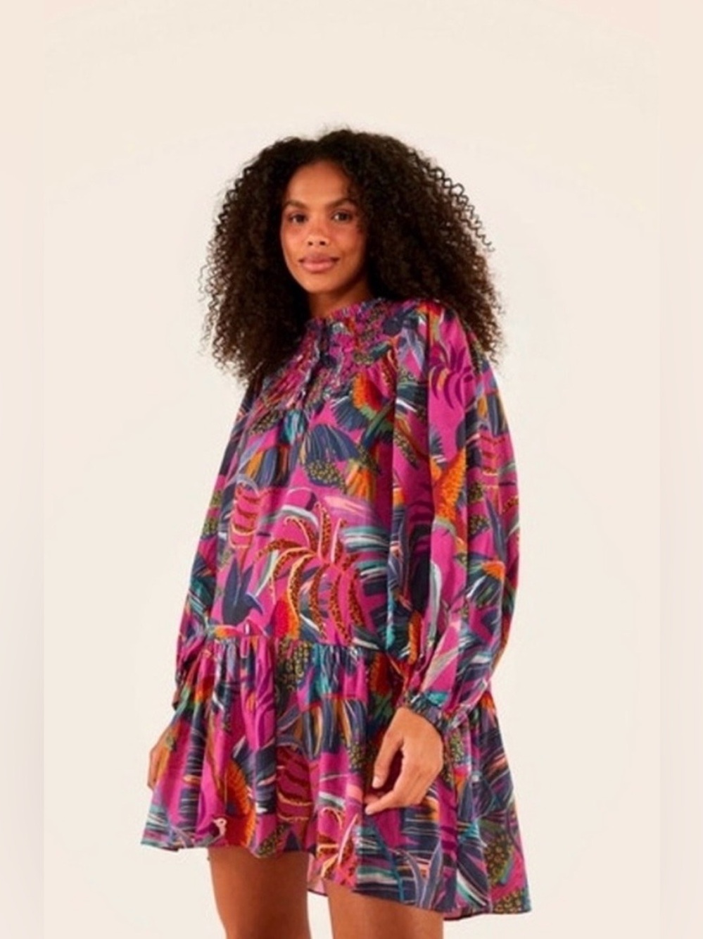 FARM Rio Multicolor Patterned Mini Dress - Picture 5 of 14